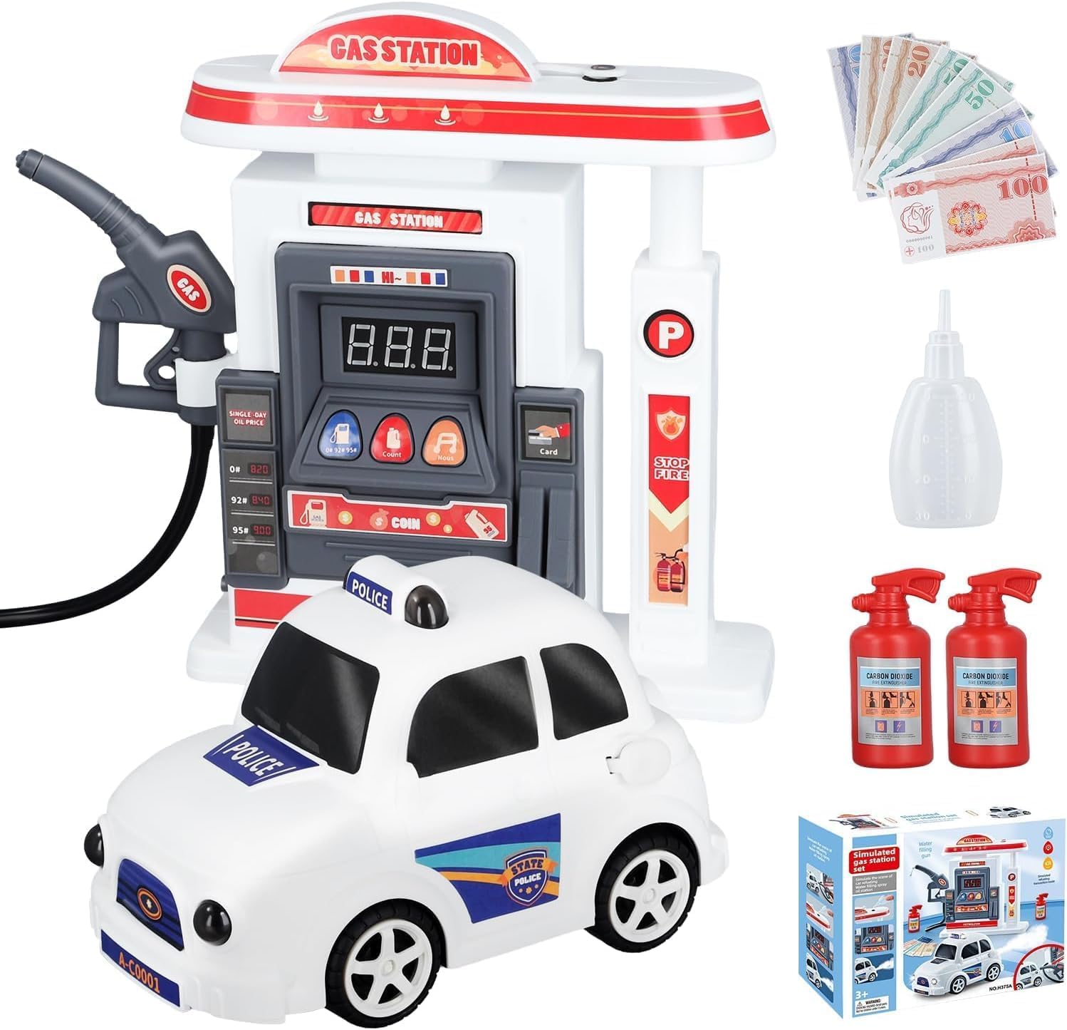 QUICK-START GAS STATION ブリキおもちゃ QUICK-START GAS STATION ブリキおもちゃ QUICK-START GAS STATION